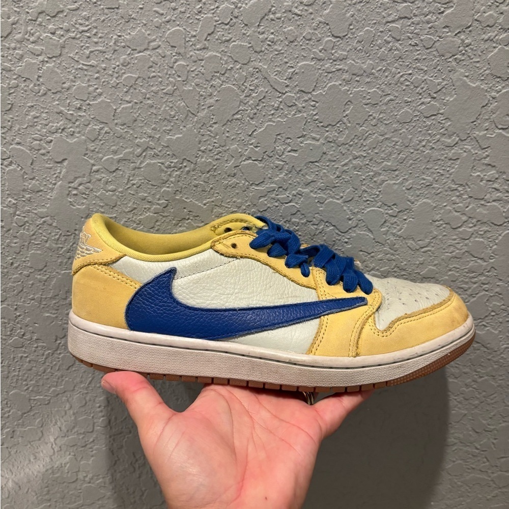 Nike Air Jordan 1 Retro Low OG SP Travis Scott Canary - Picture 10 of 11